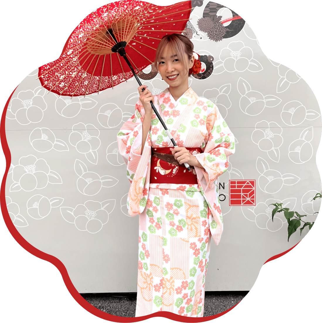 Kimono Nagoya — This wonderful winter furisode is covered with