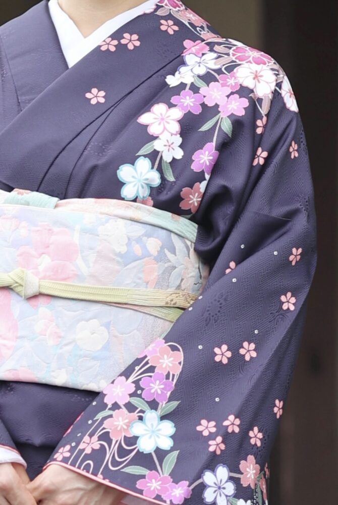 訪問着プラン 藤色桜模様訪問着 | COCON NIKKO